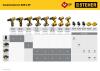 STEHER V1, 20 В, 45 Н·м, 2 АКБ (2 А·ч), бесщеточная дрель-шуруповерт, кейс (CDB-200-2)
