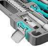 Набор инструментов 1/2", 1/4", CrV, 12 гранные головки, пластиковый кейс, 82 предмета Stels