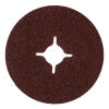 Круги фибровые 5 шт, Р 40, 115 х 22 mm Matrix
