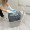Пакеты для мусора 30 л x 30 шт. голубые, Home Palisad
