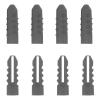 Дюбель, 8 x 30 мм, "Еж" распорный полипропиленовый, 50 шт Сибртех