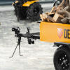 Прицеп для мотоблока TT-500, оцинк., груз. 500 кг, рег. сцепка, колеса 4.00-10, в упаковке Denzel