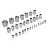 Набор инструментов, 1/2", 1/4", CrV, пластиковый кейс 69 предметов Stels