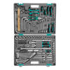Набор инструментов, 1/2",3/8", 1/4", CrV, пластиковый кейс 142 предмета Stels