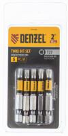 Бита T27x50, 5 шт. Denzel