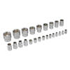 Набор инструментов, 1/2", 1/4", CrV, пластиковый кейс 76 предметов Stels