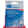 Перчатки трикотажные, акрил, коралл, оверлок Сибртех