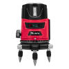 Лазерный уровень CRX-30G, 30 м, зеленый луч, батарейки, резьба 5/8" MTX