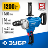 ЗУБР 1200 Вт, 16 мм, дрель-миксер, Профессионал (ЗДМ-1200 РММ2)