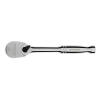 Ключ-трещотка 1/4", CrV, 120 зубьев, цельнометаллический, хром Gross