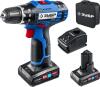 ЗУБР 12 В, 40 Н·м, 2 АКБ тип Т7 (4 А·ч), дрель-шуруповерт, сумка, Профессионал (DL-121-42)