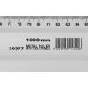 Линейка-уровень, 1000 мм, металлическая, пластмассовая ручка 2 глазка Matrix