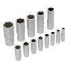 Набор инструментов, 1/2", 1/4", CrV, пластиковый кейс 69 предметов Stels