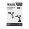 Дрель-шуруповерт аккумуляторная CDL-12-02BM, Li-Ion, 12 В, 2 акк. Denzel