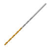 Сверло спиральное по металлу 2 х 86 мм Р6М5, Golden Tip, удлиненное, 2шт. Denzel