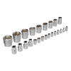 Набор инструментов, 1/4", 1/2", CrV, 120 зубьев, 76 предметов Gross