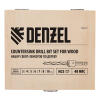 Набор сверл зенкеров по дереву, 3-10 мм, 7 шт Denzel