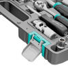 Набор инструментов, 1/2", 1/4", CrV, пластиковый кейс 94 предмета Stels