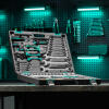 Набор инструментов, 1/4", 1/2", Cr-V, S2, усиленный кейс, 119 предметов Stels