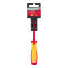 Отвертка Insulated, SL3 x 80 мм, CrMo, до 1000 В, двухкомпонентная рукоятка Matrix Professional