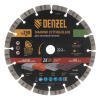 Диск алмазный отрезной DENZEL, ф230 х 22.2 мм, сегментный, сухой рез, HWD92, круг, 731040