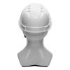 Каска защитная из ударопрочной пластмассы, белая Сибртех