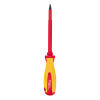Отвертка Insulated, SL8 x 150 мм, CrMo, до 1000 В, двухкомпонентная рукоятка Matrix Professional