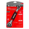 Набор ключей имбусовых Torx , 9 шт, T10-T50, CrV, коротких, с сатинированным покрытием Matrix