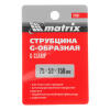 Лента абразивная бесконечная, P 100, 75 х 457 мм, 3 шт Matrix