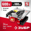 ЗУБР d 180 мм, 600 Вт, настольный электрический плиткорез (ЭП-180-600Н)