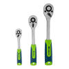 Набор инструментов, 1/2", 3/8", 1/4", пластиковый кейс 172 предм. Сибртех