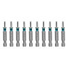 Бита Torx 10х50мм, сталь S2, шестигр., 10 шт. Gross