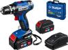 ЗУБР Т7, 20 В, 50 Н·м, 2 АКБ (4 А·ч), дрель-шуруповерт, кейс, Профессионал (DL-201-42)
