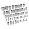 Набор инструментов, 1/2",3/8", 1/4", CrV, пластиковый кейс 142 предмета Stels
