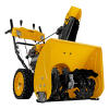Бензиновая снегоуборочная машина SBM 610S PRO, 212 cc, электростартер, фара, обогрев Denzel