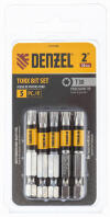 Бита T30x50, 5 шт. Denzel