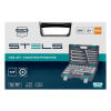 Набор инструментов, 1/2", CrV, пластиковый кейс 31 предмет Stels