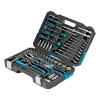 Набор инструментов, 1/4", 1/2", CrV, 120 зубьев, 76 предметов Gross