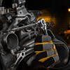 Отвертка Insulated, SL8 x 150 мм, CrMo, до 1000 В, двухкомпонентная рукоятка Matrix Professional