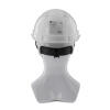 Каска защитная с храповым механизмом, Европласт, белая Сибртех