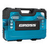 Набор инструментов, 1/4", 1/2", CrV, 120 зубьев, 76 предметов Gross