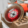 Диск алмазный, отрезной Turbo, 125 х 22.2 мм, сухая резка Matrix Professional
