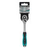 Ключ-трещотка 1/4", CrV, 72 зуба, с быстрым сбросом, матовый хром Stels