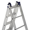 Лестница, 3 х 13 ступеней, алюминиевая, трехсекционная, Сибртех