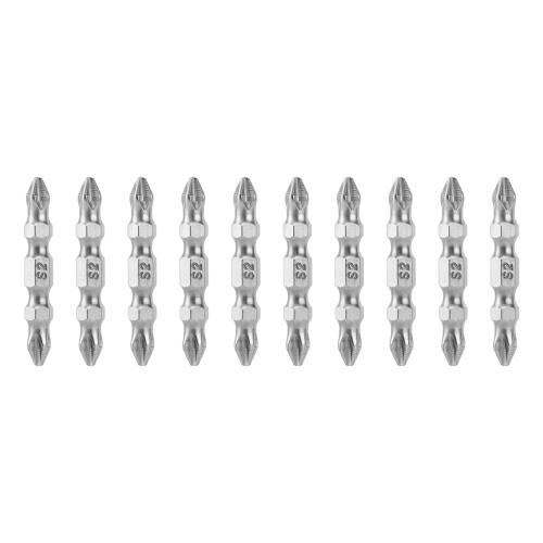 Бита двухстор., PH2-PH2х45мм, сталь S2, 10шт. Gross