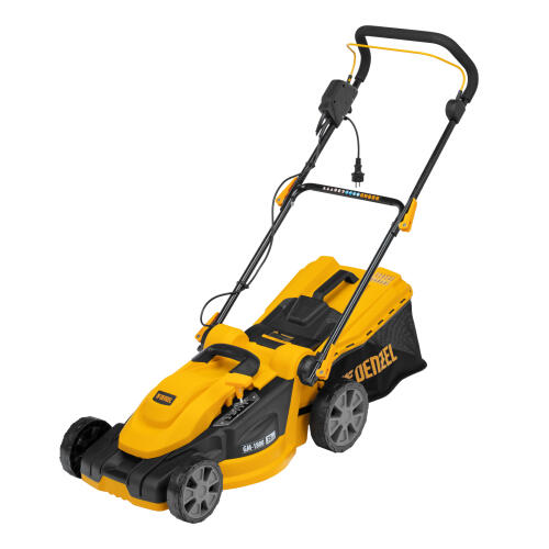 Газонокосилка электрическая GM-1800, 1800 Вт, шир. 38 см, 6 уров., травосб. 40 л. Denzel
