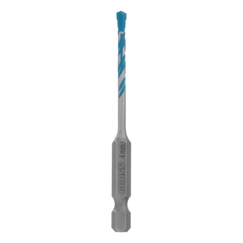 Сверло универсальное, Multipurpose PRO, 6-гр. хвостовик, 4мм Gross