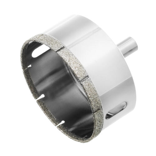 Сверло по стеклу и керамической плитке, 65 х 55 мм, цилиндрический хвостовик Сибртех