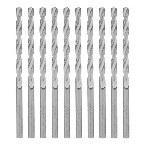 Сверло по металлу, 3,3 мм, полированное, HSS, 10 шт, цилиндрический хвостовик Matrix