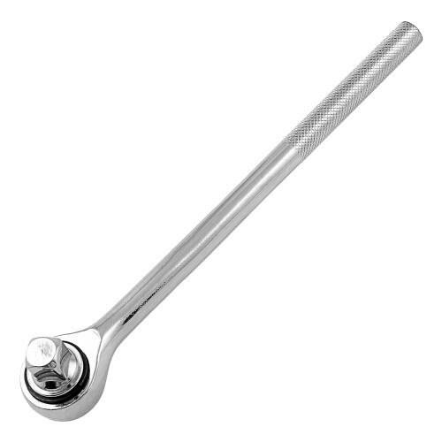 Ключ-трещотка 1/2", 45 зубьев, с переключателем, хром Sparta